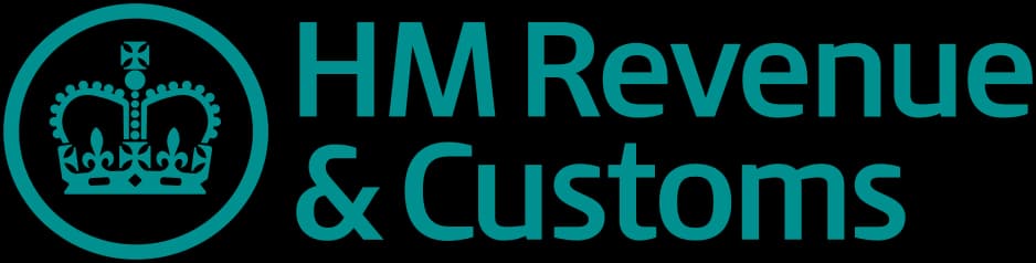 HM Revenue & Customs logo with a crown and text.